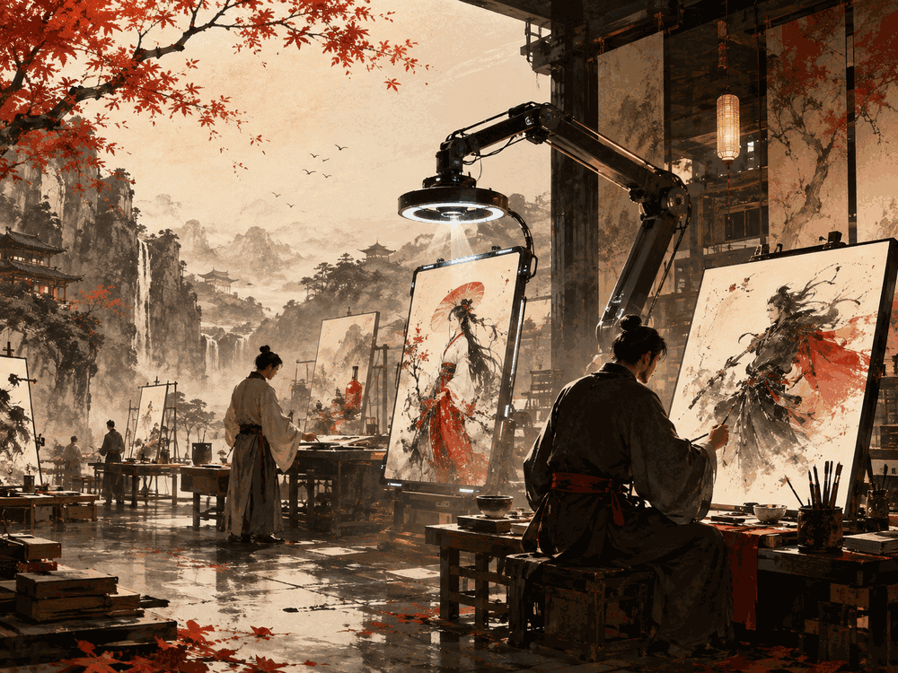 AI视觉工场创作场景